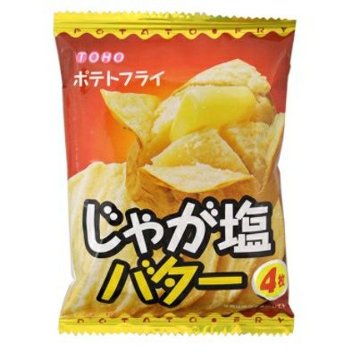 ポテトフライ(じゃが塩バター味) 20袋入 東豊製菓 | うえだがしドットコム