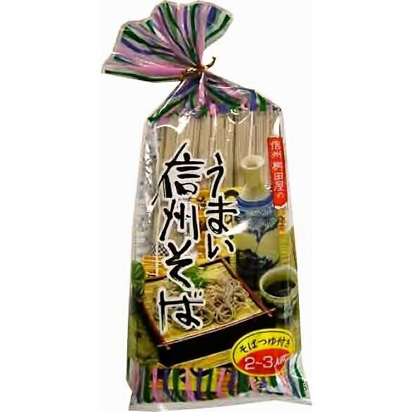 桝田屋 うまい信州そば（そばつゆ付き） 8入 | うえだがしドットコム