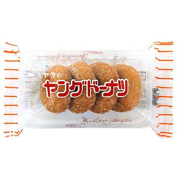 ミヤタ ヤングドーナツ 20袋入 駄菓子ドーナツ | うえだがしドットコム