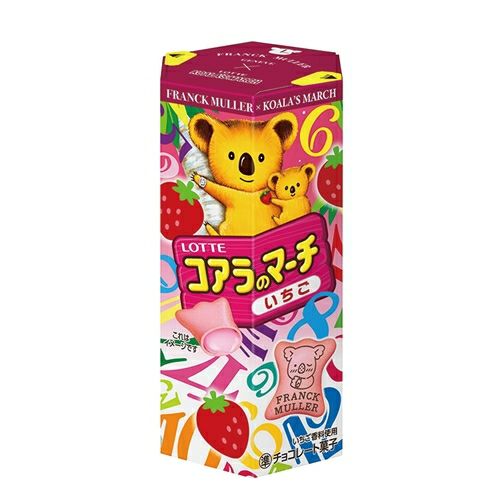 ロッテ コアラのマーチ いちご 48g×10箱入 チョコレート【常温配送