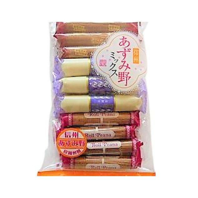 小宮山製菓 あずみ野ミックス 16本×10袋入 ケース販売 | うえだがし