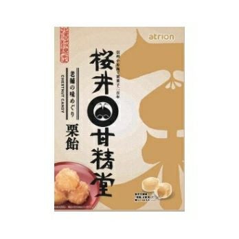 アトリオン 明治産業老舗めぐり 桜井甘精堂 栗飴 6袋入 | うえだがし