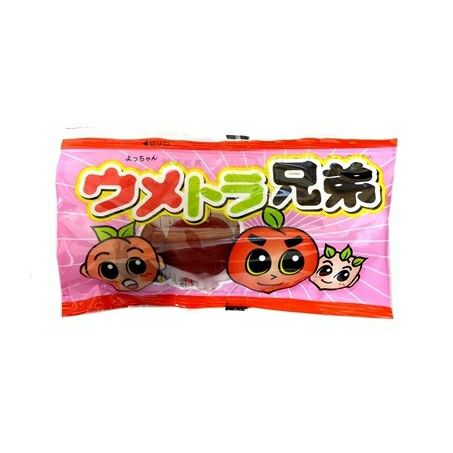 よっちゃん ウメトラ兄弟 3個×20袋入 駄菓子 | うえだがしドットコム