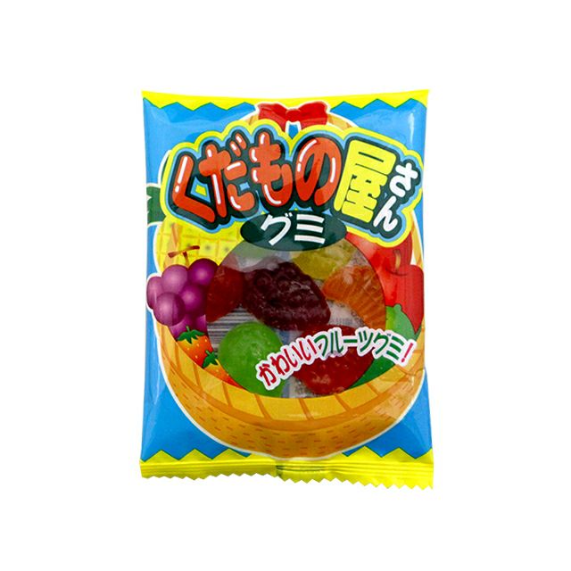 やおきん くだもの屋さんグミ 30入 駄菓子グミ | うえだがしドットコム