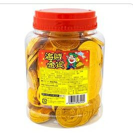 やおきん 海賊金貨チョコ 100枚入 駄菓子チョコ | うえだがしドットコム