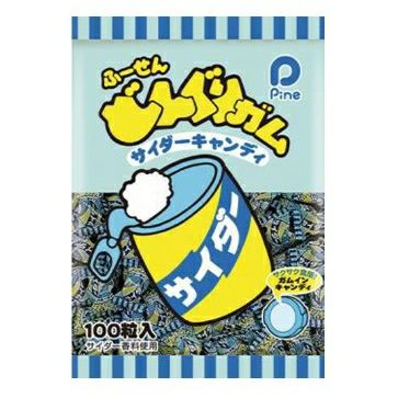 どんぐりガム パイン どんぐりガム(サイダー） 100個入 駄菓子ガム | うえだがし