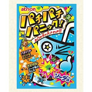 アトリオン パチパチパニック！ソーダ味 24個入 駄菓子 キャンディ