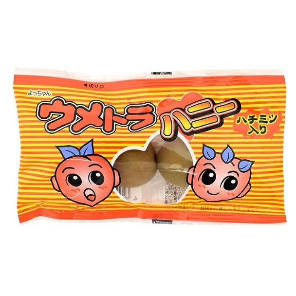 よっちゃん ウメトラハニー 3個×20袋入 駄菓子 | うえだがしドットコム