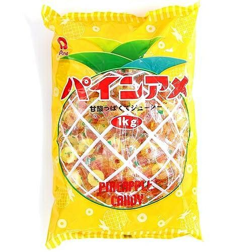 パイン KGパインアメ 1kg（約200粒） 業務用 駄菓子キャンデ パイン飴