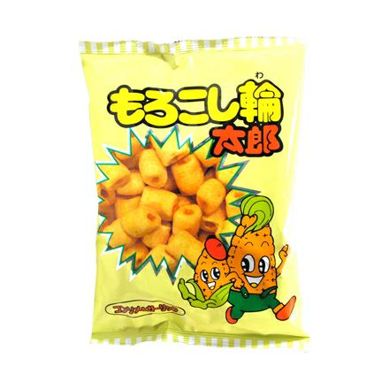 ○大袋 菓道 もろこし輪太郎 88g 10入 駄菓子スナック | うえだがし