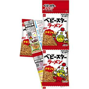 おやつｶﾝﾊﾟﾆｰ ベビースターラーメンチキン 5連 15入 駄菓子 | うえだが